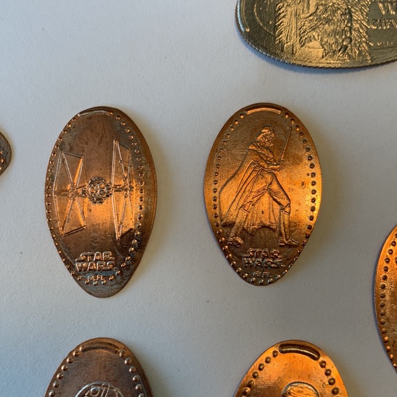 Disney Star Wars Pressed Penny Set - Chewbacca Pressed Quarter - Picture 4 of 8